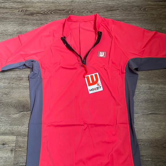 Men’s Lycra Zip Top - Picture 2 of 4